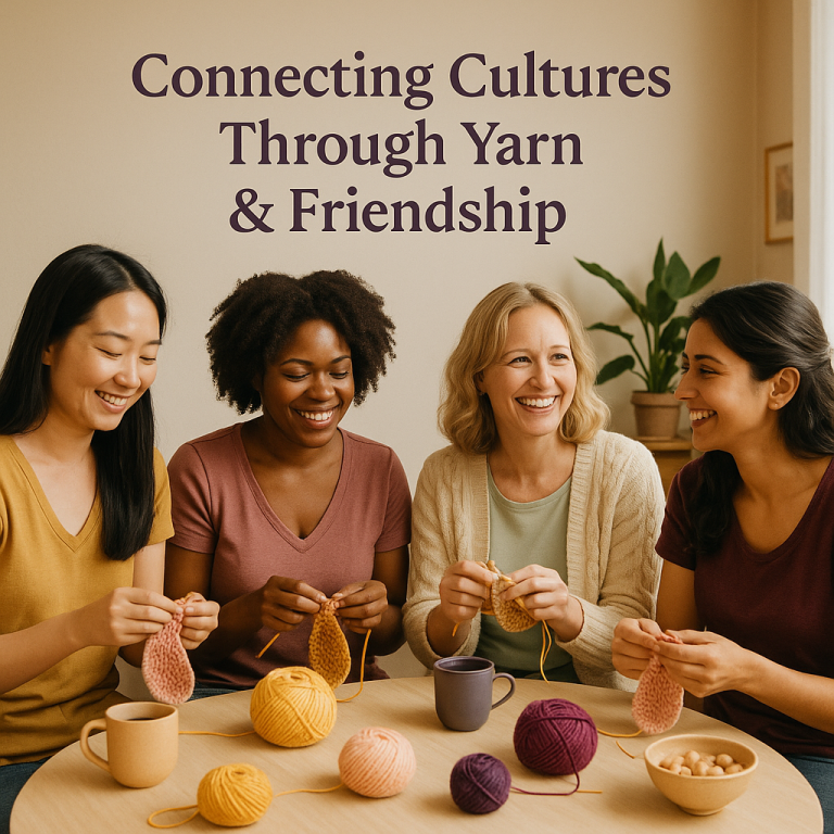 The Loop between Us, Connecting Cultures through yarn & friendship seiferth verbindet
